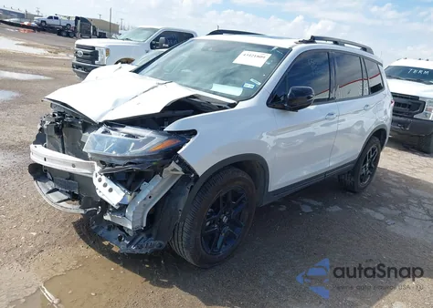 2024 Honda Passport Awd Black from USA, damaged, VIN 5FNYF8H86RB010881